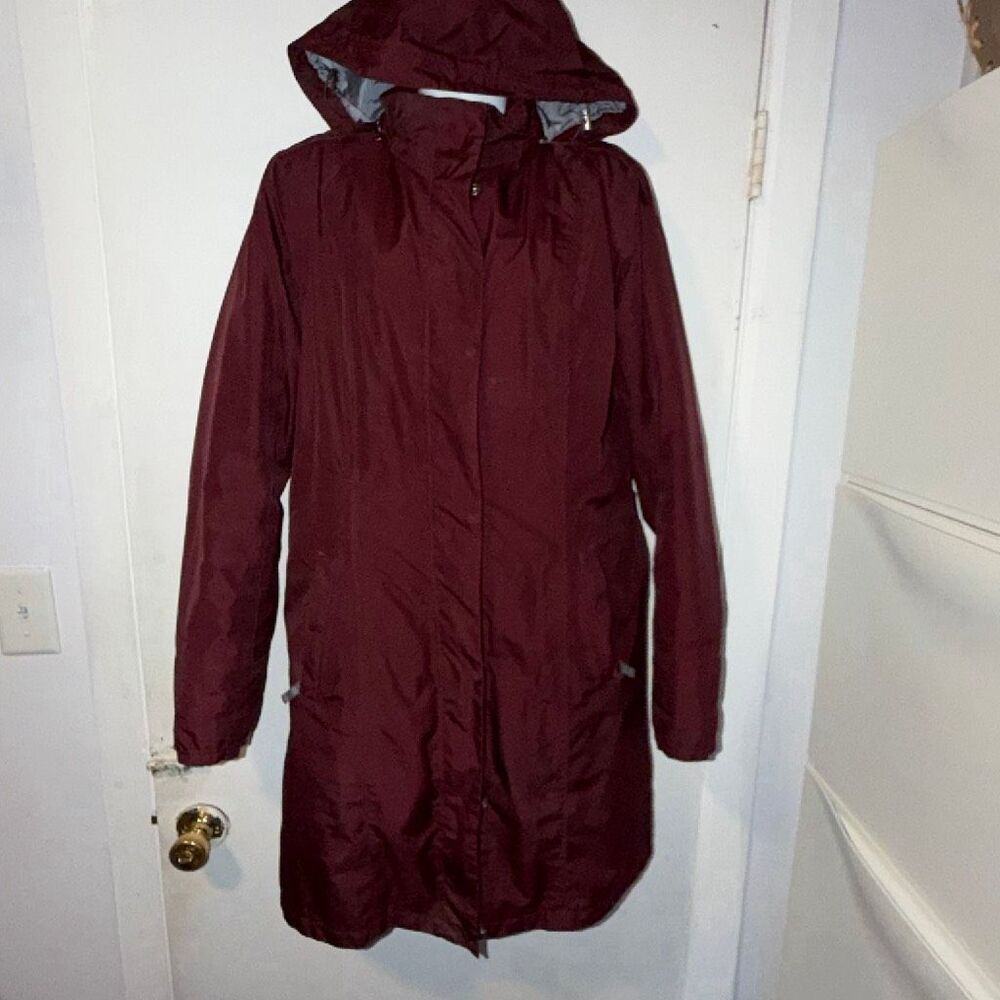 EDDIE BAUER 2-in-1 Weatheredge Burgundy Jacket-MT